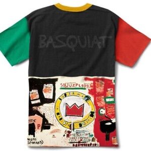 Diamond supply x Basquiat collab new york street art shirt large rare collab  🆕